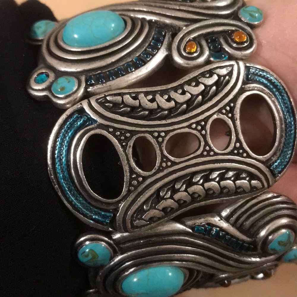 Beautiful Chicos Statement Bracelet - image 2